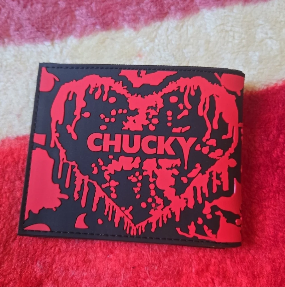 New chucky Halloween horror billfold wallet